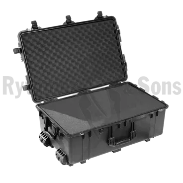 PELI™ 1650 Protector case 726x445xH271 int. with foam and wheels