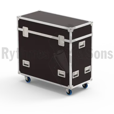 RYTHMES & SONS Flight-⁠case rangement pour 20 chaises pliantes LILA® I ou 25 chaises pliantes LILA® II