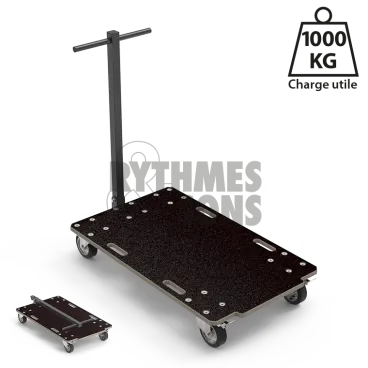 Produit Chariot manutention pliable Forte 1000x600xE21mm Roul. Ø125 Image