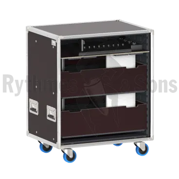 Produit Rack à bacs pour 10 postes de conférence MXCW640 SHURE + microphones + point d'accès + chargeur Image