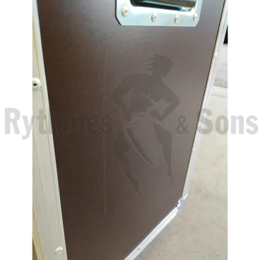 Flight-⁠case OPENROAD® pour 2 projecteurs de découpes 613S, 613/614/663SX, ZEP-⁠643/644SX, DS101, DVW105, DW104/105, Source four LED Series 3 Lustr, Hyperion PR HY LED 200 ZW ROBERT JULIAT, ADB/CLAY PAKY, ETC