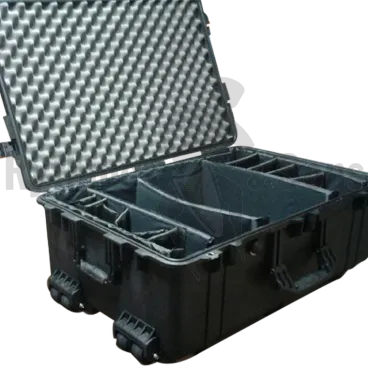 PELI™ 1650 Protector case 726x445xH271 int. with foam, dividers and wheels