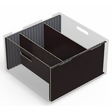 Produit Kit de cloisons amovibles pour bac H300 Largeur 600 mm Image