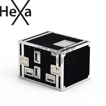 Heavy Classic shock mounted rack 10U depth 590mm