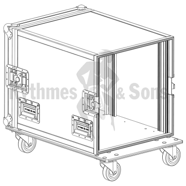 Vi4 - SOUNDCRAFT / Vi6 - SOUNDCRAFT mixing console  localrack and stagebox 11U rack