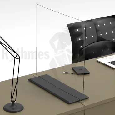 0,67 x H0,61m Protective partition 100% transparente