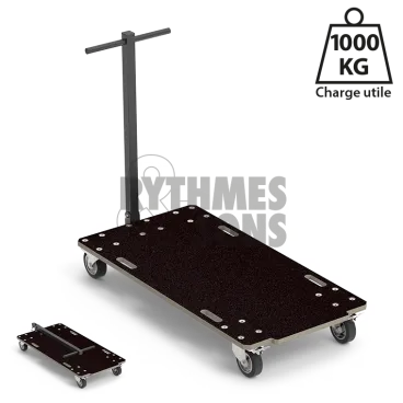 Produit Chariot manutention pliable Forte 1200x600xE21mm Roul. Ø125 Image