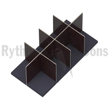 Produit 4x2 compartiments bois + mousse dans le fond pour malle 1200x600xH600 Image