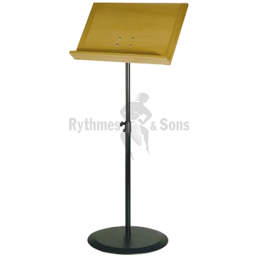 KONIG & MEYER (K&M) Music Stand with wood finish