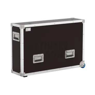 Flight-⁠case OpenRoad® Slim pour 1 à 2 écrans de 26" à 37"