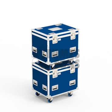 Malle Classique PVC Bleu foncé (RAL 5010) 800x600xH600