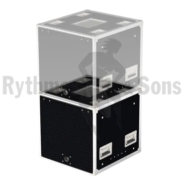 Rack 19" Opentop® suspendu 10U prof. 530 mm