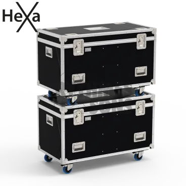 Flight-⁠case pour 2 lyres ROBE T1 Profile™ OU T1 Fresnel™ OU T1 PC™