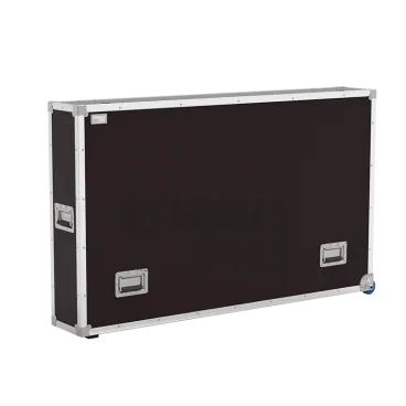 Flight-⁠case OpenRoad® Slim pour 1 à 2 écrans de 52" à 60"