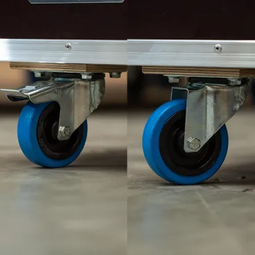 Flight case isotherme pour 5 altos en étui