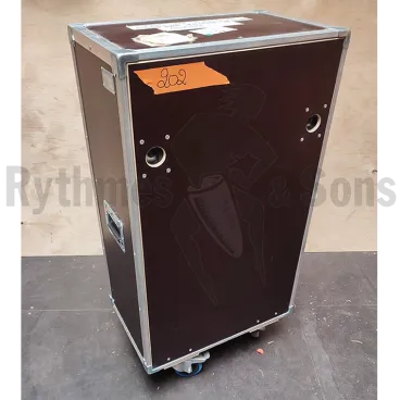 Flight-⁠case OPENROAD® pour 2 projecteurs de découpes 613S, 613/614/663SX, ZEP-⁠643/644SX, DS101, DVW105, DW104/105, Source four LED Series 3 Lustr, Hyperion PR HY LED 200 ZW ROBERT JULIAT, ADB/CLAY PAKY, ETC