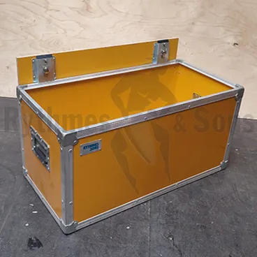 800x400xH400 Malle OPENROAD® jaune sans roulettes