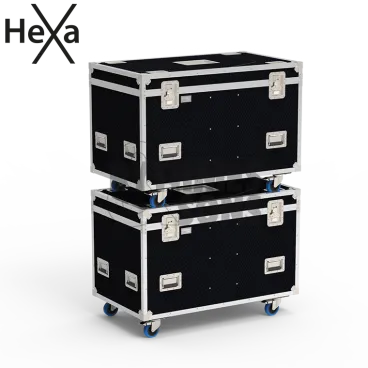 Flight-⁠case pour 2 lyres ROBE Forte Profile™ OU Forte Fresnel™ OU Forte PC™