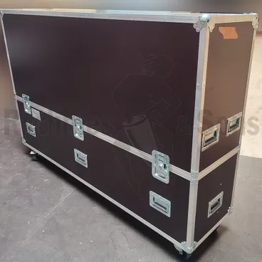 Classique Flight case pour 1 écran de 70" à 80"