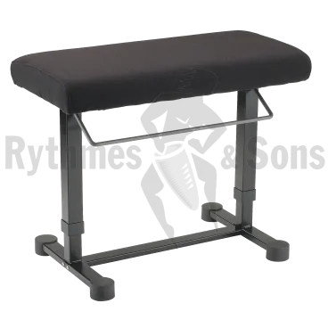 Product KONIG & MEYER (K&M) 14081 "Uplift" black fabric Piano bench Image
