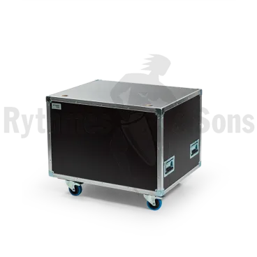 RYTHMES & SONS Flight-⁠case rangement OPENROAD® pour 20 pupitres MANHASSET® Voyager #52 + 1 pup. de chef VICENZO®