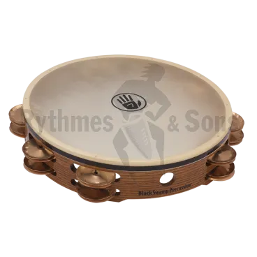 BLACK SWAMP TD2 Tambourin Ø10"/25cm Argent Hybride