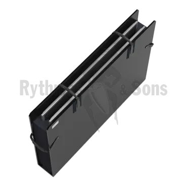 black OPEN-U® case for 1 to 2 displays from 40" to 55"