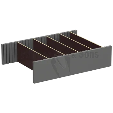 Produit Cloisons amovibles pour tiroir 600x500xH165 Image