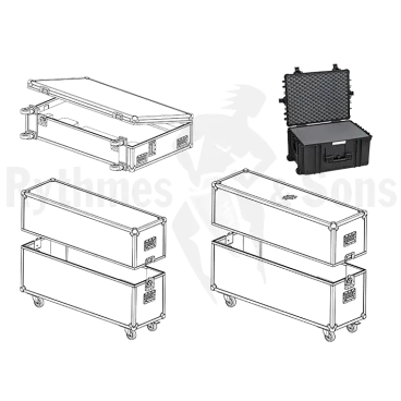 Produit YAMAHA 5100A Lot de 4 flight-cases pour marimba démonté Image