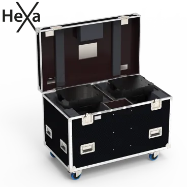 Produit Flight-⁠case pour 2 lyres ROBE Forte Profile™ OU Forte Fresnel™ OU Forte PC™ Image