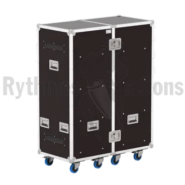 Flight-case pour 24 têtes de perruques