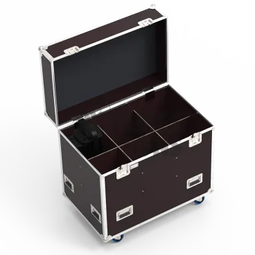 Produit Flight-⁠case pour 6 projecteurs de découpes Sully 653SX, Sully 654SX, Hyperion PR HY LED 300 ZW, Hyperion PC HY LED 300 DMX, Hyperion FN HY LED 300 DMX ROBERT JULIAT, SPOTLIGHT Image