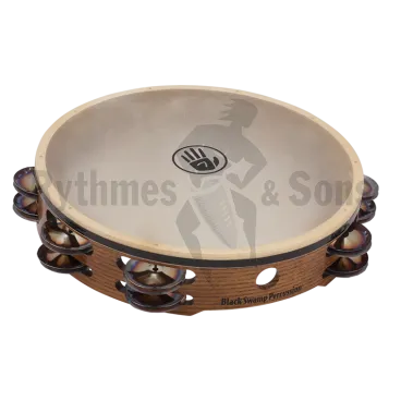 BLACK SWAMP TD1 Tambourin Ø10"/25cm Argent Hybride