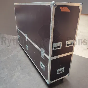 Classique Flight case pour 1 écran de 70" à 85"