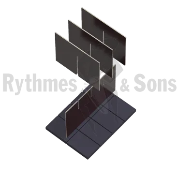 4x2 wood compartments + foam in the bottom for trunk 800x600xH600