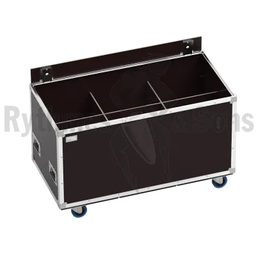 Flight-case OPENROAD® 1200x600xH600 pour 6 (3x2) projecteurs