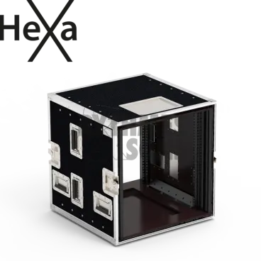 Heavy Classic shock mounted rack 12U depth 590mm