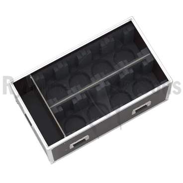 Flight case for 8 moving Heads ROBE LEDBeam 150™