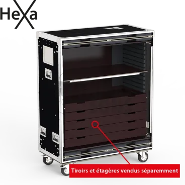 1200x600xH1550 Rack à bacs Opentop®