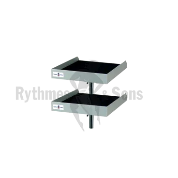 RYTHMES & SONS Jeu de 2 Trap tables 365x305 mm