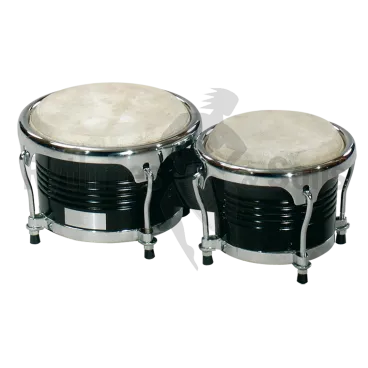 Bongos bois peaux animales 6,5" + 8"