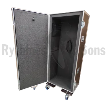 Flight case isotherme pour 1 violoncelle en étui