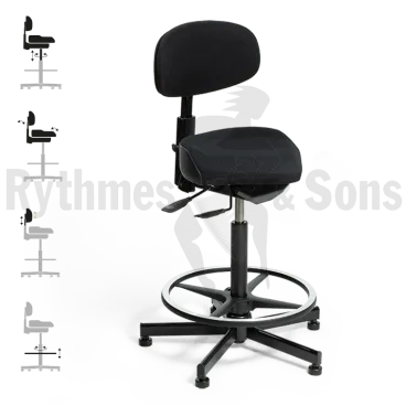 Produit RYTHMES & SONS LOUISE® Chaise haute réglable avec assise triangulaire Image
