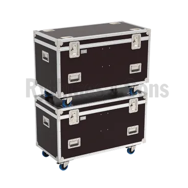 Flight case for 2 moving Heads ROBE ESPRITE® OR ESPRITE® Fresnel OR ESPRITE® PC