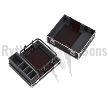Flight-⁠case pour vidéoprojecteur PANASONIC sur châssis ET-⁠RFD50,  EVO-⁠P14
