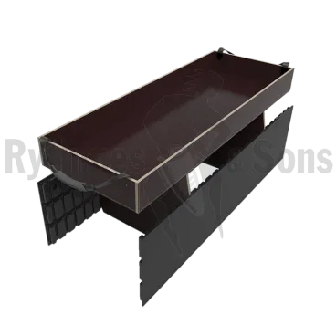 Produit Côtés rainurés composite + 2 cloisons + bac pour malle 1200x500xH500 Image
