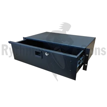 Tiroir rackable 19" acier  2U prof. 254mm