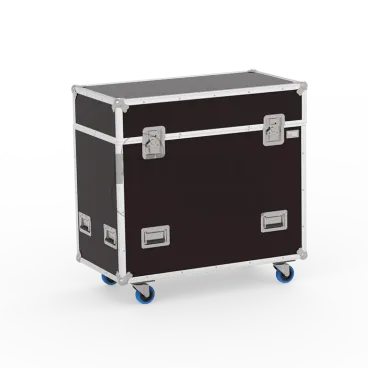 Flight-⁠case pour 6 projecteurs de découpes 613S/SX, 614SX, DS101, DVW105, DW104/105, ZEP-⁠643SX/644SX ADB/CLAY PAKY, ETC, ROBERT JULIAT, SPOTLIGHT