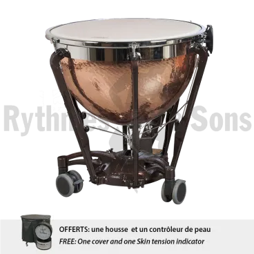 Timbale ADAMS Symphonic Gen II 23" Cuivre lisse parabolique + Housse + Contrôleur de peau