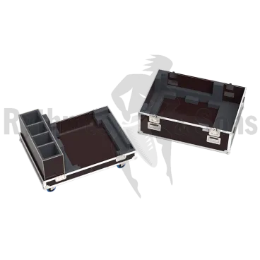 Flight-⁠case pour vidéoprojecteur EUROMET Kalibro sur châssis